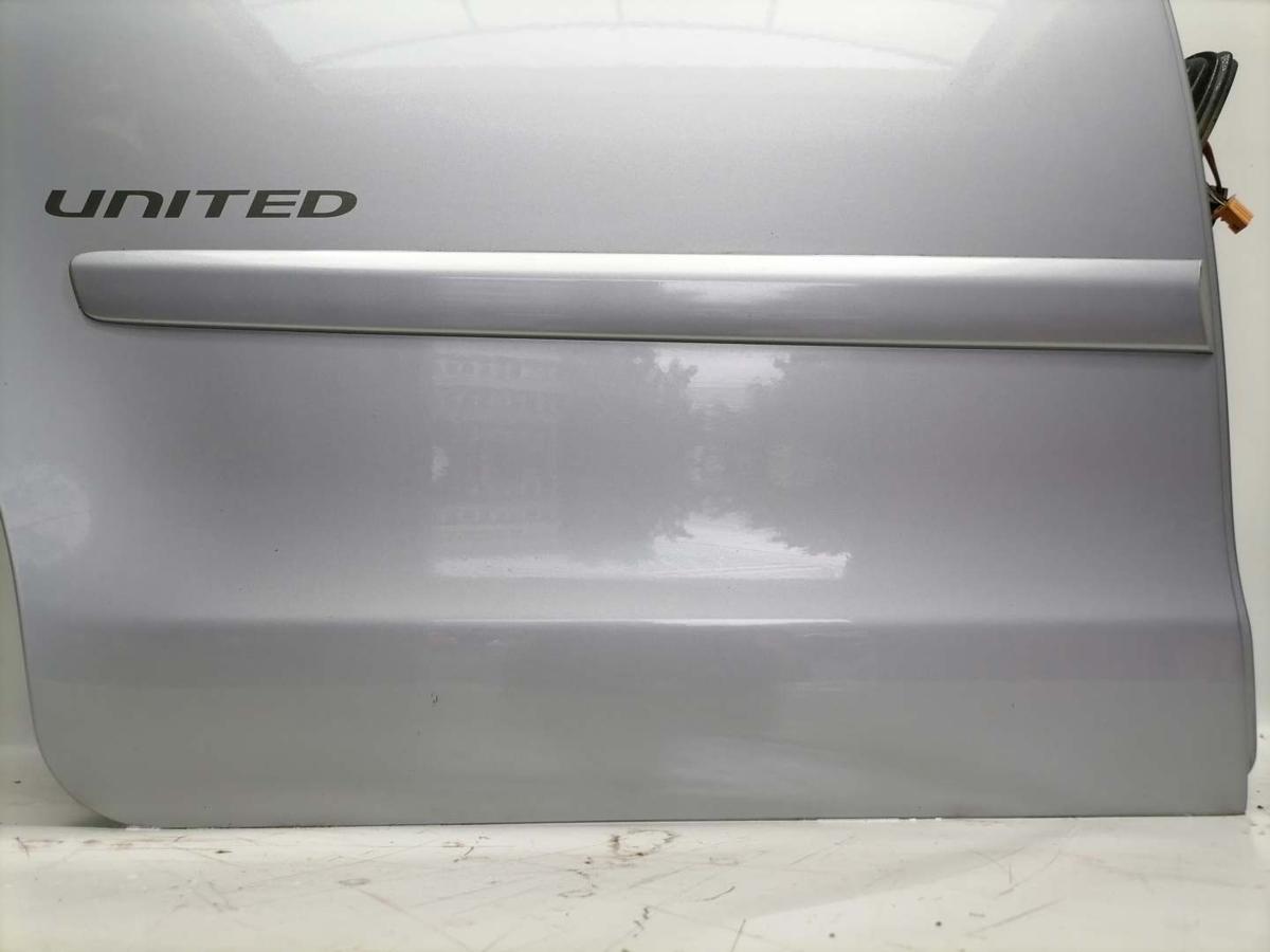 VW Polo 9N3 original Tür hinten rechts LA7R Graumetallic Bj.2009